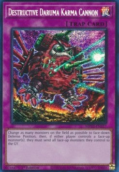 Destructive Daruma Karma Cannon⁣ - 25th Anniversary Tin: Dueling Heroes Mega Pack⁣ (Secret Rare)⁣ [217]