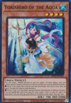 Yorishiro of the Aqua⁣ - 25th Anniversary Tin: Dueling Heroes Mega Pack⁣ (Ultra Rare)⁣ [218]