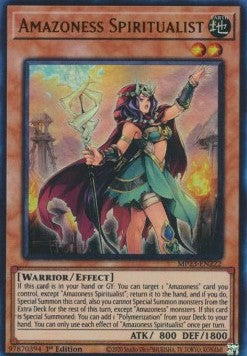 Amazoness Spiritualist⁣ - 25th Anniversary Tin: Dueling Heroes Mega Pack⁣ (Ultra Rare)⁣ [222]