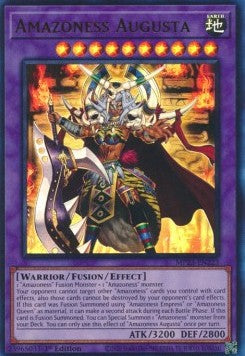 Amazoness Augusta⁣ - 25th Anniversary Tin: Dueling Heroes Mega Pack⁣ (Ultra Rare)⁣ [223]