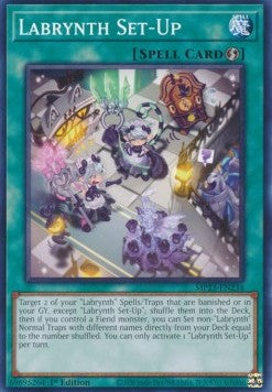 Labrynth Set-Up⁣ - 25th Anniversary Tin: Dueling Heroes Mega Pack⁣ (Common)⁣ [234]