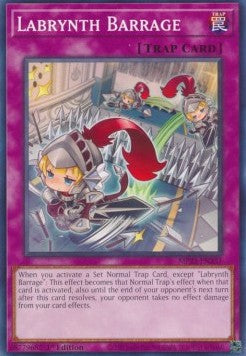 Labrynth Barrage⁣ - 25th Anniversary Tin: Dueling Heroes Mega Pack⁣ (Common)⁣ [237]