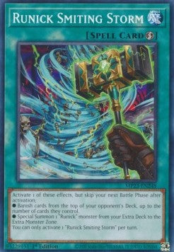 Runick Smiting Storm⁣ - 25th Anniversary Tin: Dueling Heroes Mega Pack⁣ (Common)⁣ [248]