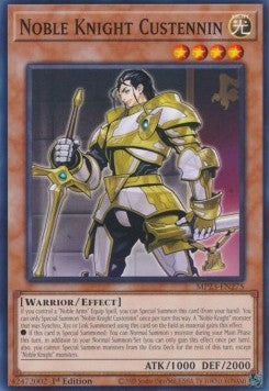 Noble Knight Custennin⁣ - 25th Anniversary Tin: Dueling Heroes Mega Pack⁣ (Common)⁣ [275]