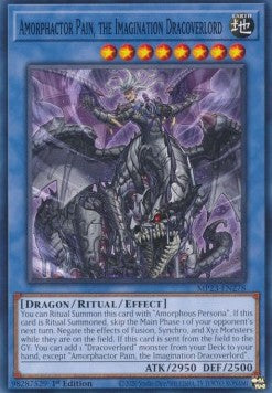Amorphactor Pain, the Imagination Dracoverlord⁣ - 25th Anniversary Tin: Dueling Heroes Mega Pack⁣ (Common)⁣ [278]