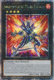 Salamangreat Blaze Dragon⁣ - 25th Anniversary Tin: Dueling Heroes⁣ (Quarter Century Secret Rare)⁣ [007]