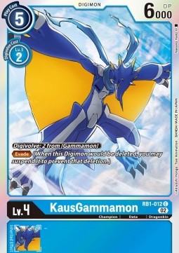 KausGammamon (RB1-012)⁣ - Resurgence Booster⁣ (Common)⁣ [012]