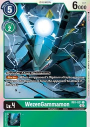 WezenGammamon (RB1-021)⁣ - Resurgence Booster⁣ (Common)⁣ [021]