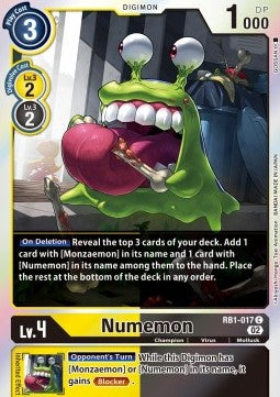 Numemon (RB1-017)⁣ - Resurgence Booster⁣ (Common)⁣ [017]