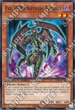Evil HERO Infernal Prodigy - Speed Duel: Tournament Pack 6 (Super Rare) [STP6-007]