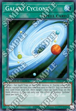 Galaxy Cyclone - Speed Duel: Tournament Pack 6 (Super Rare) [STP6-014]