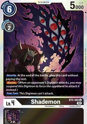 Shademon (BT5-065)⁣ - Resurgence Booster⁣ (Uncommon)⁣ [BT5-065]