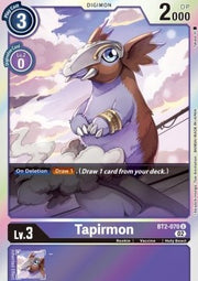 Tapirmon (BT2-070)⁣ - Resurgence Booster⁣ (Uncommon)⁣ [BT2-070]