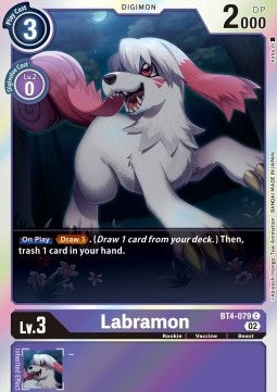 Labramon (BT4-079)⁣ - Resurgence Booster⁣ (Common)⁣ [BT4-079]
