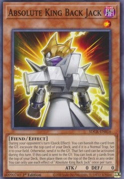 Absolute King Back Jack⁣ - Structure Deck: The Crimson King⁣ (Common)⁣ [016]