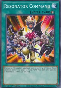 Resonator Command⁣ - Structure Deck: The Crimson King⁣ (Common)⁣ [029]