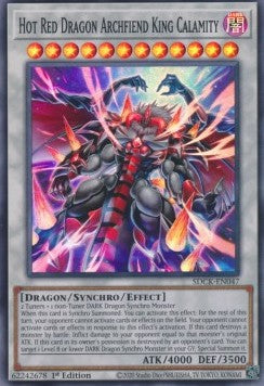 Hot Red Dragon Archfiend King Calamity⁣ - Structure Deck: The Crimson King⁣ (Super Rare)⁣ [047]