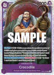 Crocodile (OP04-060) (V.1) - Kingdoms of Intrigue (Super Rare) [OP04-060]