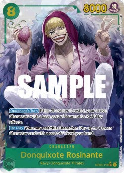 Donquixote Rosinante (OP04-119) (V.2) - Kingdoms of Intrigue (Alternate Art) [OP04-119]