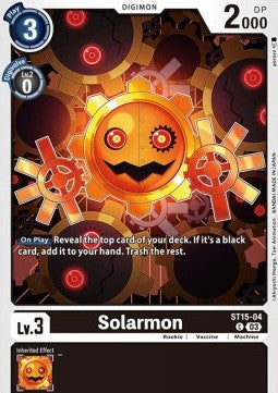 Solarmon (ST15-04) (V.1)⁣ - Starter Deck: Dragon of Courage⁣ (Common)⁣ [004]