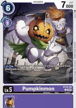 Pumpkinmon (ST16-09) (V.1)⁣ - Starter Deck: Wolf of Friendship⁣ (Common)⁣ [009]