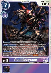 SkullGreymon (BT14-076)⁣ - Blast Ace⁣ (Rare)⁣ [076]