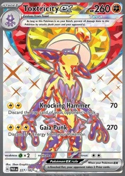 Toxtricity ex - Paradox Rift (Ultra Rare) [PAR-227]