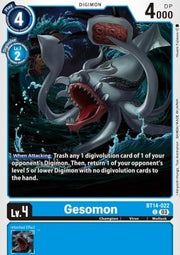 Gesomon (BT14-022)⁣ - Blast Ace⁣ (Common)⁣ [022]