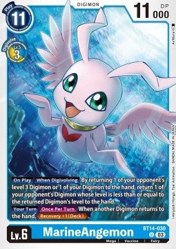 MarineAngemon (BT14-030)⁣ - Blast Ace⁣ (Uncommon)⁣ [030]