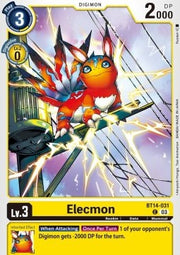 Elecmon (BT14-031)⁣ - Blast Ace⁣ (Common)⁣ [031]