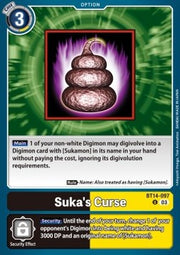 Suka's Curse (BT14-097)⁣ - Blast Ace⁣ (Uncommon)⁣ [097]