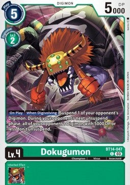 Dokugumon (BT14-047)⁣ - Blast Ace⁣ (Common)⁣ [047]