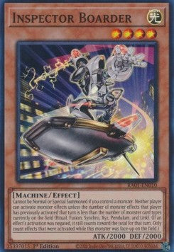 Inspector Boarder (V.1 - Super Rare)⁣ - 25th Anniversary Rarity Collection⁣ (Super Rare)⁣ [010]