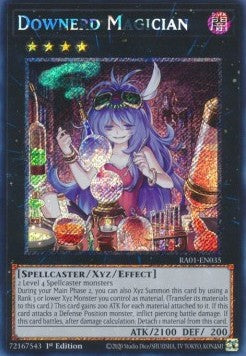 Downerd Magician (V.4 - Platinum Secret Rare)⁣ - 25th Anniversary Rarity Collection⁣ (Platinum Secret Rare)⁣ [035]