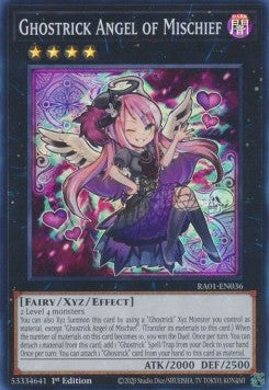 Ghostrick Angel of Mischief (V.3 - Secret Rare) - 25th Anniversary Rarity Collection (Secret Rare) [RA01-036]