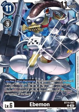 Ebemon (BT14-067)⁣ - Blast Ace⁣ (Uncommon)⁣ [067]