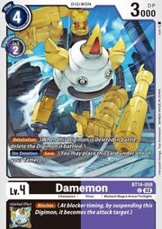 Damemon (BT14-059)⁣ - Blast Ace⁣ (Common)⁣ [059]