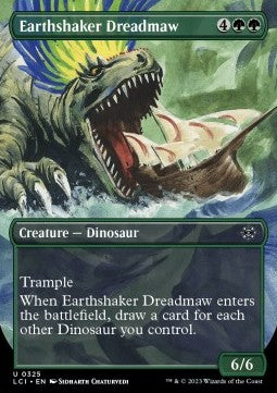 Earthshaker Dreadmaw⁣ - The Lost Caverns of Ixalan: Extras⁣ (Uncommon)⁣ [325]