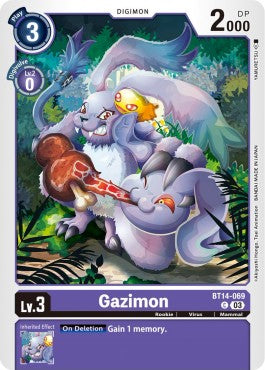 Gazimon (BT14-069)⁣ - Blast Ace⁣ (Common)⁣ [069]