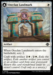 Oteclan Landmark // Oteclan Levitator⁣ - The Lost Caverns of Ixalan⁣ (Common)⁣ [29]