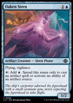 Oaken Siren⁣ - The Lost Caverns of Ixalan⁣ (Common)⁣ [66]