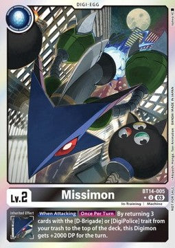 Missimon (BT14-005) (V.2)⁣ - Promos: Blast Ace⁣ (Uncommon)⁣ [BT14-005]