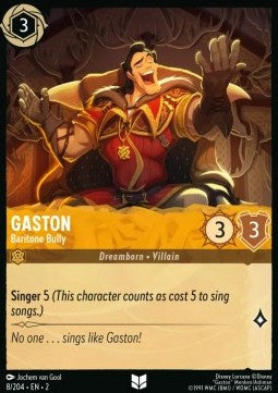 Gaston - Baritone Bully