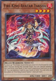 Fire King Avatar Yaksha - Structure Deck: Fire Kings (Common) [SR14-006]
