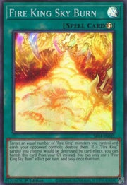 Fire King Sky Burn⁣ - Structure Deck: Fire Kings⁣ (Super Rare)⁣ [025]