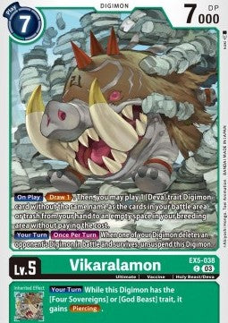 Vikaralamon (EX5-038)⁣ - Animal Colosseum⁣ (Common)⁣ [038]