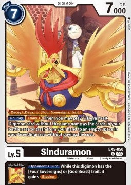 Sinduramon (EX5-050)⁣ - Animal Colosseum⁣ (Common)⁣ [050]
