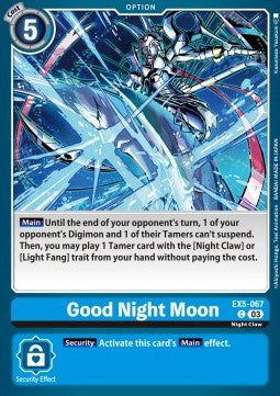 Good Night Moon (EX5-067)⁣ - Animal Colosseum⁣ (Common)⁣ [067]