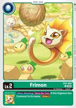 Frimon (EX5-004) (V.1)⁣ - Animal Colosseum⁣ (Uncommon)⁣ [004]
