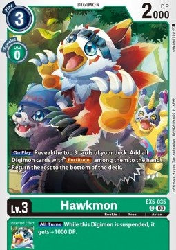Hawkmon (EX5-035)⁣ - Animal Colosseum⁣ (Common)⁣ [035]